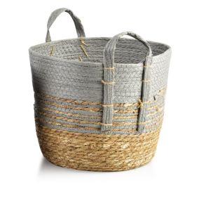Kosz MONDEX BALI 33 x 33 x 26 cm szaro-beżowy 1 szt.