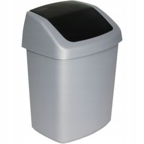 Kosz na śmieci Curver Swing Top ciemnoszary 15L