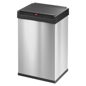 Kosz na śmieci, odpady HAILO BIG-BOX SWING L 35L kolor stal szlachetna - 1 szt.