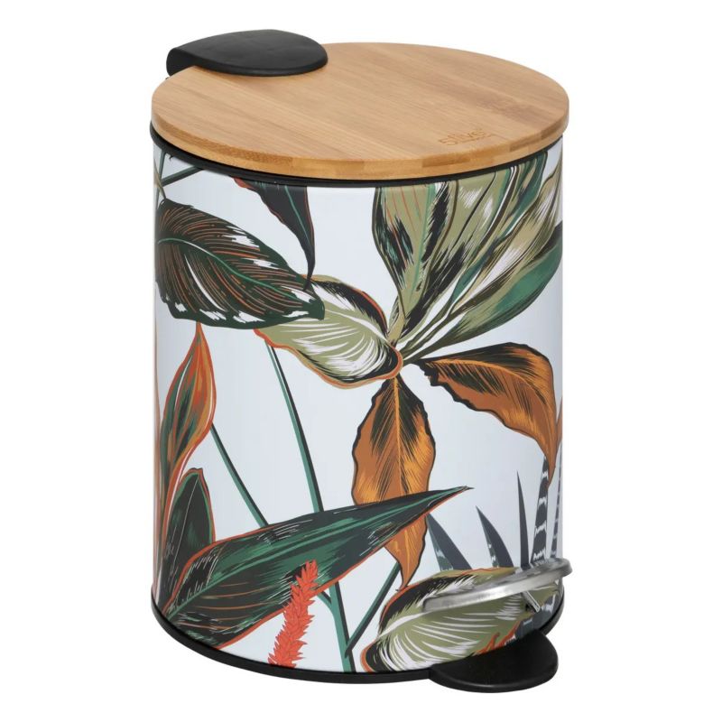 Kosz na śmieci Palawan 5Five Simply Smart 3L wielokolorowy 23 cm 1 szt.