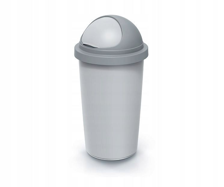 Kosz na śmieci PROSPERPLAST Roller 30 L do gastronomii szary 1 szt.