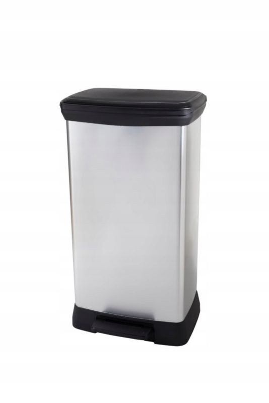 Kosz na śmieci z pedałem Curver Deco bin Duo 23+23L