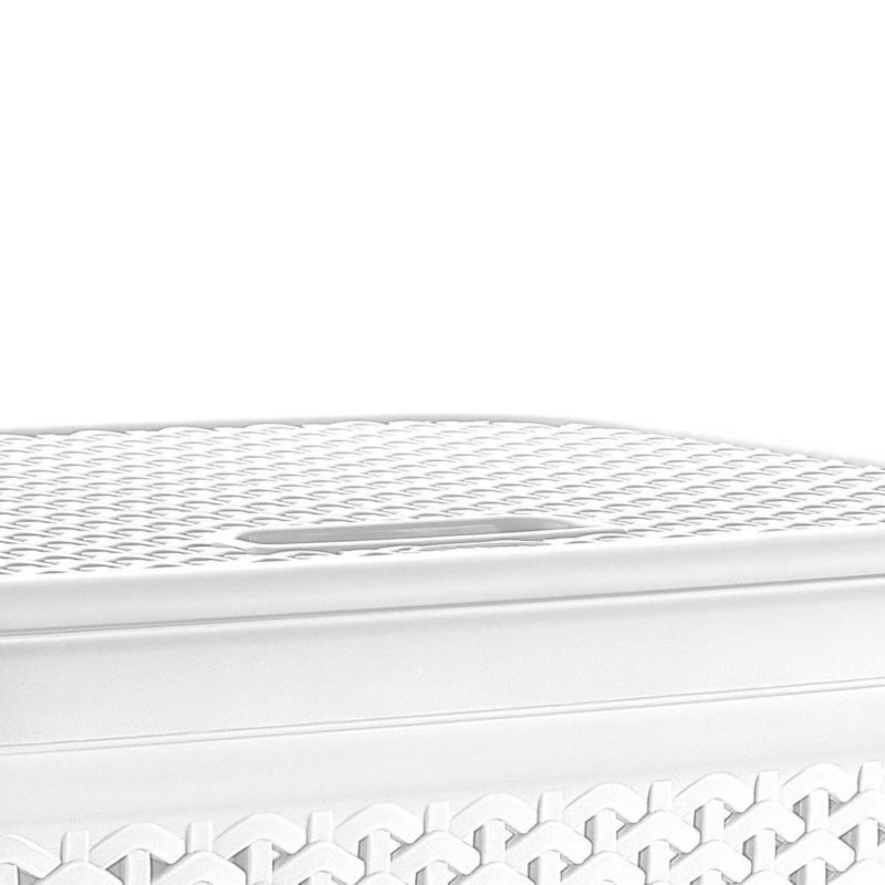 Kosz na pranie Artdesign plastikowy biały 55 l 1 szt.