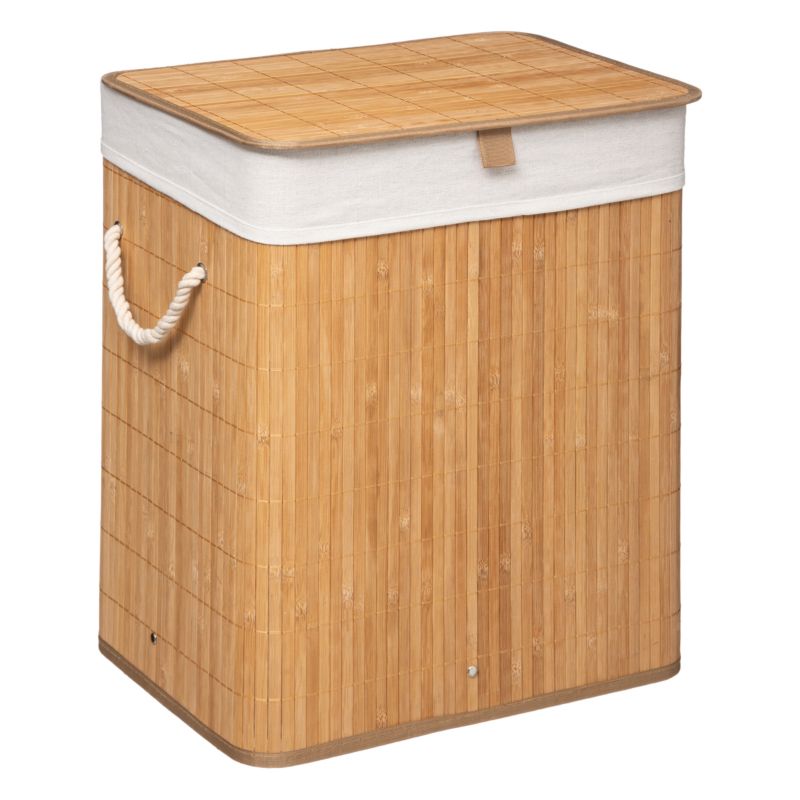 Kosz na pranie Bambou 5Five Simply Smart Brązowy 60 L 50 cm 1 szt.