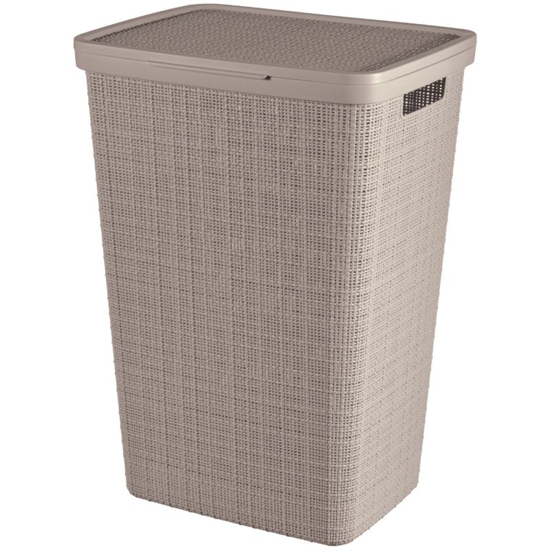 Kosz na pranie CURVER JUTE beżowy 58L 34x43x60 cm 1 szt.