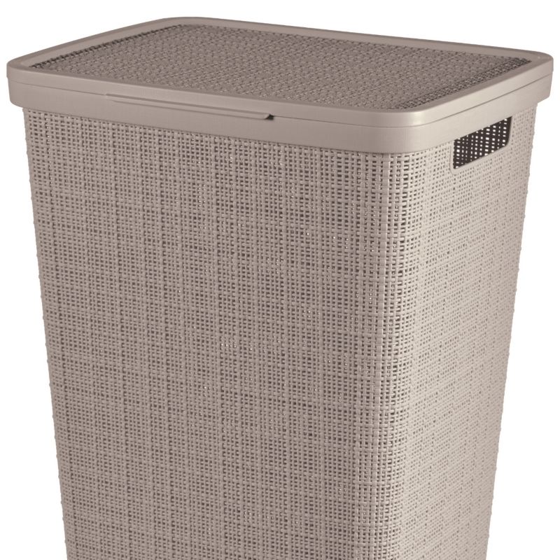 Kosz na pranie CURVER JUTE beżowy 58L 34x43x60 cm 1 szt.