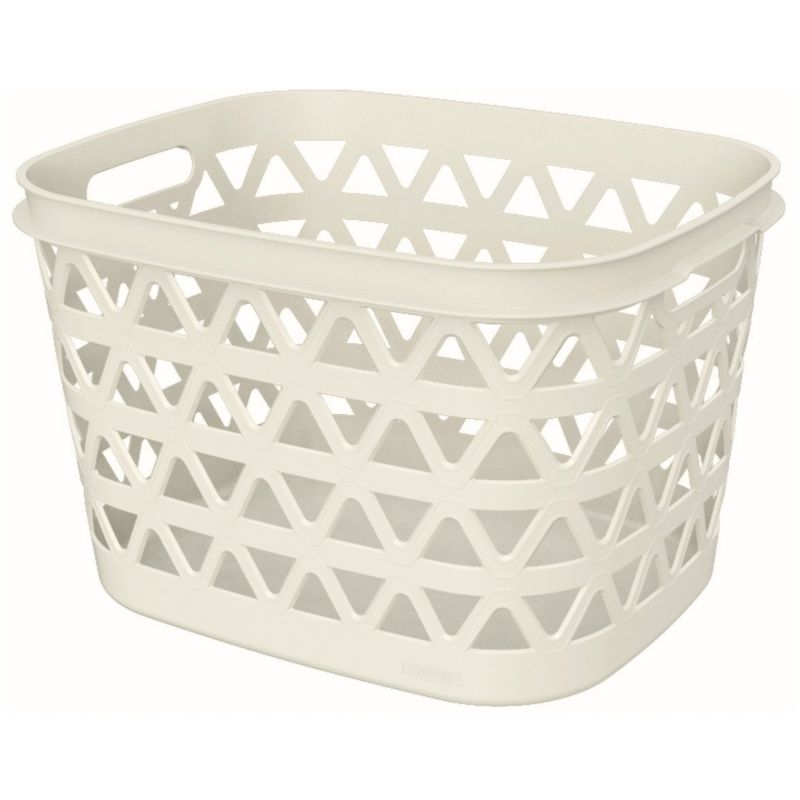 Kosz na pranie CURVER OCEANA kremowy 30L 34,6x42,6x27,1 cm 1 szt.