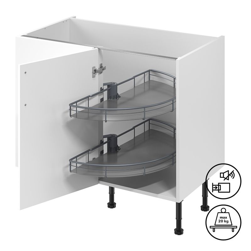 Kosz obrotowy karuzela GoodHome 100 cm