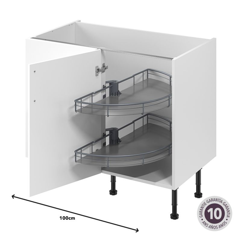 Kosz obrotowy karuzela GoodHome 100 cm