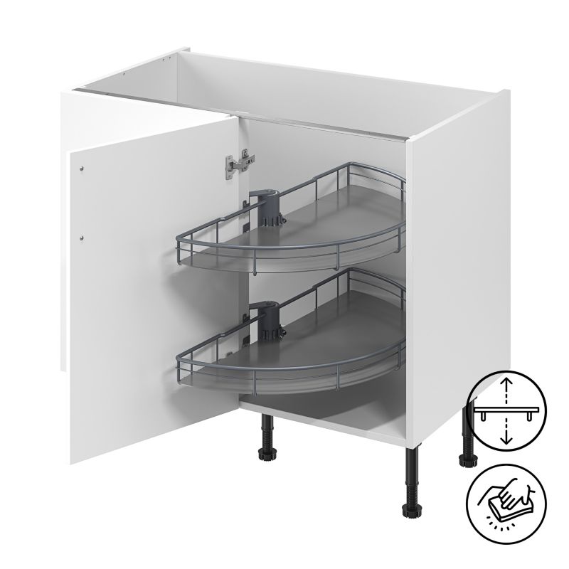Kosz obrotowy karuzela GoodHome 100 cm