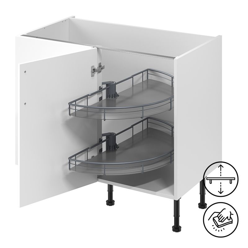 Kosz obrotowy karuzela GoodHome 100 cm