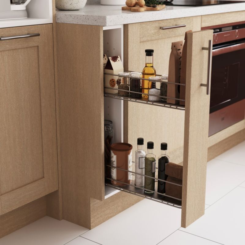 Kosz wysuwany cargo GoodHome Pebre 150 mm