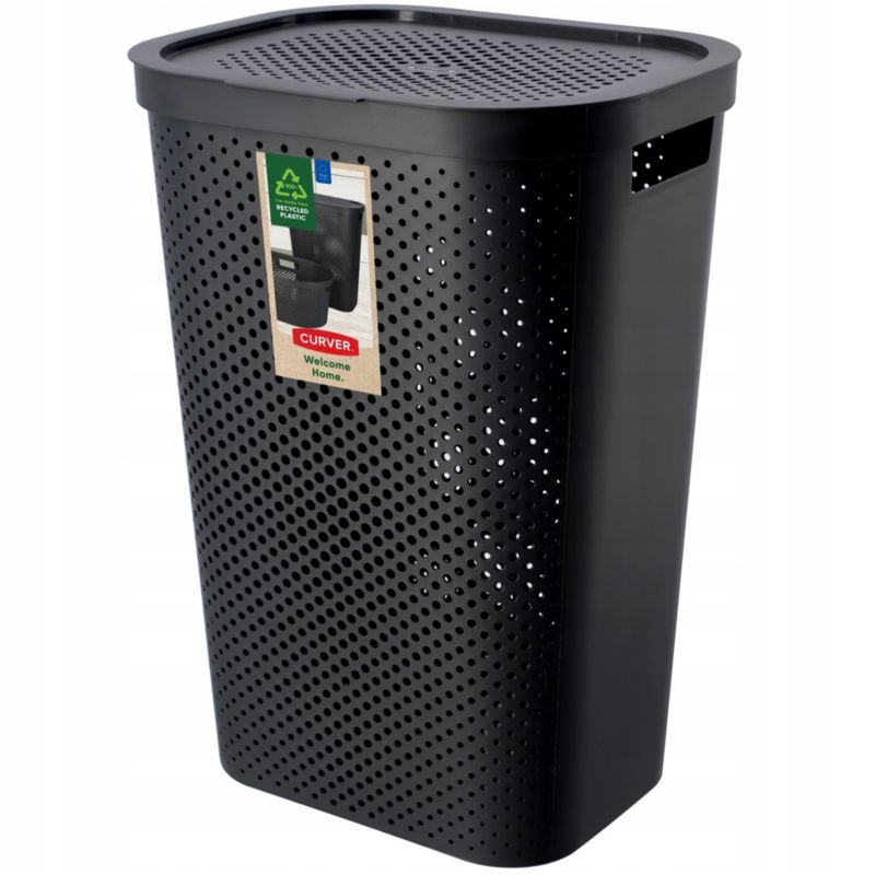 Kosze z pokrywką Curver Infinity 60L mix kolorów, 2 szt.