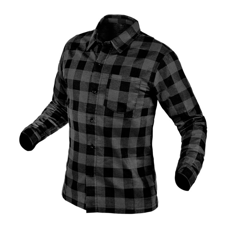 Koszula flanelowa NEO TOOLS  szara, rozmiar XXL 1 szt