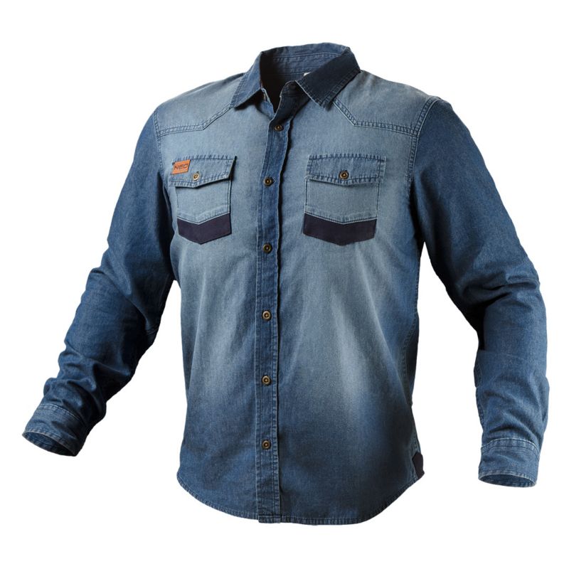 Koszula robocza NEO TOOLS DENIM, rozmiar XXXL 1 szt