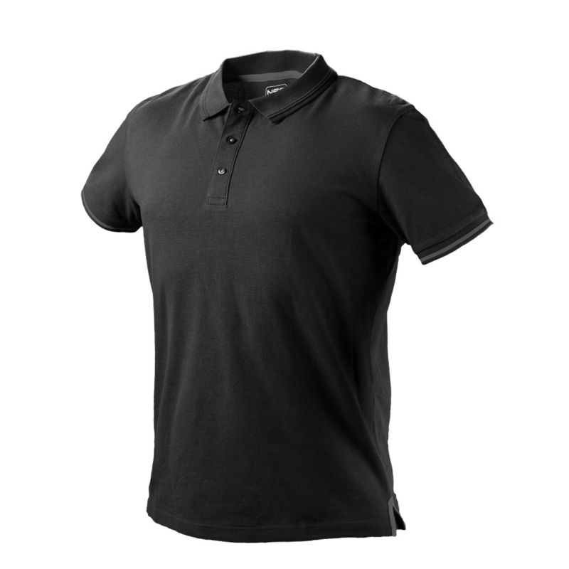 Koszulka polo Denim 100% bawełna S czarna 1 szt.