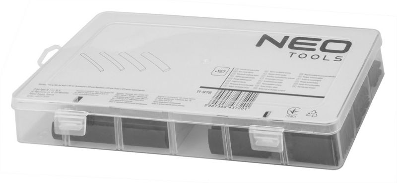 Koszulki termokurczliwe NEO TOOLS 127 sztuk 1 kpl