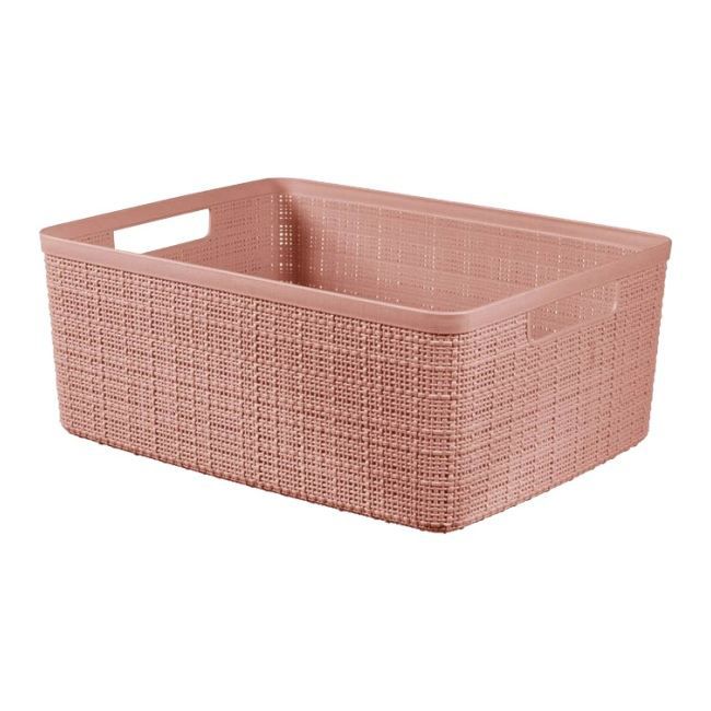 Curver Jute Plastic Basket