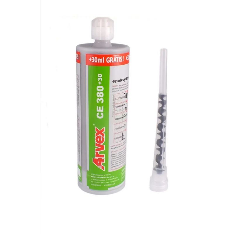Kotwa Chemiczna ARVEX CE 380 + 30 ml zestaw 12szt.