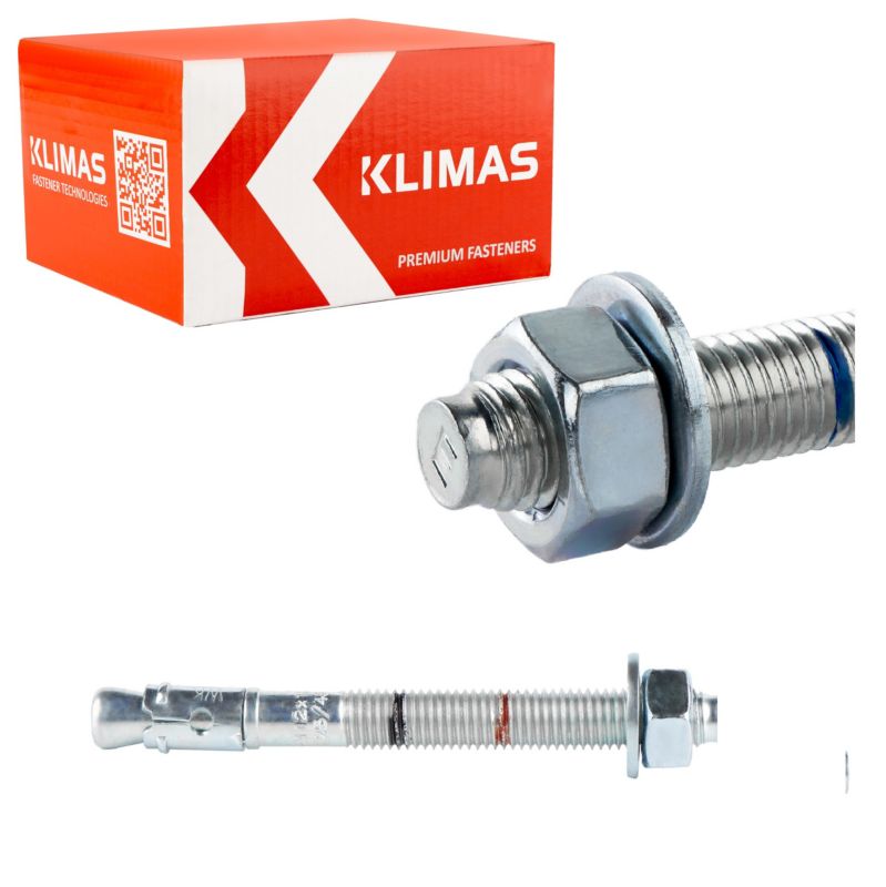 Kotwy mechaniczne do betonu Klimas LE-ZN 10x95 mm kotwy ekspresowe 50szt