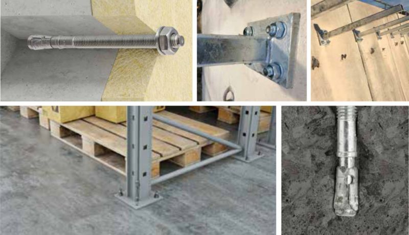 Kotwy mechaniczne do betonu Klimas LE-ZN 12x165 mm kotwy ekspresowe 25szt