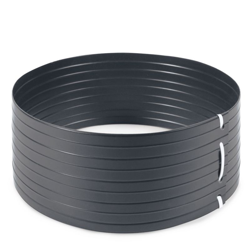 Krąg nawodnieniowy PVC 40 cm QUEST, opaska do podlewania roślin, drzew i pomidorów, 9,6 L- grafit, 1 szt.