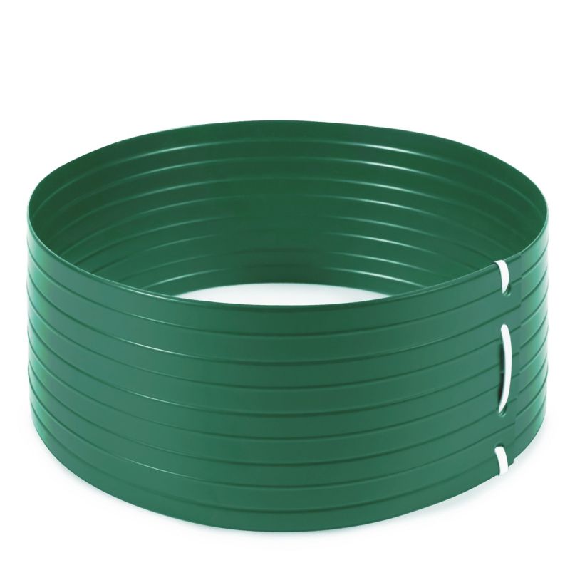 Krąg nawodnieniowy PVC 40 cm QUEST, opaska do podlewania roślin, drzew i pomidorów, 9,6 L- zielony, 1 szt.