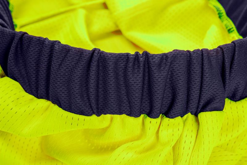 Krótkie spodenki unisex NEO TOOLS S ostrzegawcze intensywna widzialność 1 szt.