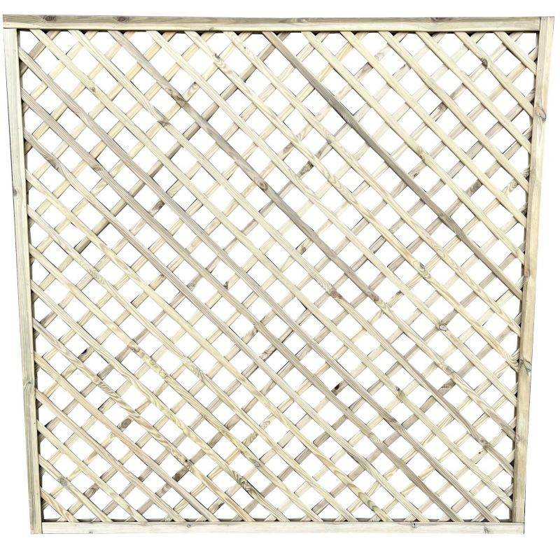 Kratka diagonalna prosta Roma 180x180 cm (oczko 6x6) 1szt.