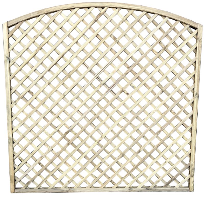 Kratka diagonalna łuk Roma 180x180/160 cm (6x6 cm) 1szt.