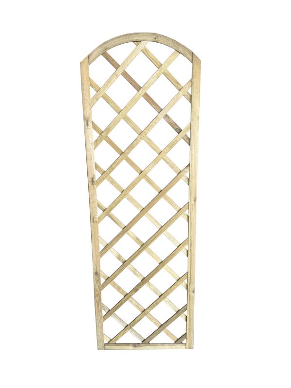 Kratka diagonalna łuk Roma 60x180/160 cm (oczko 12,5x12,5) 1szt.