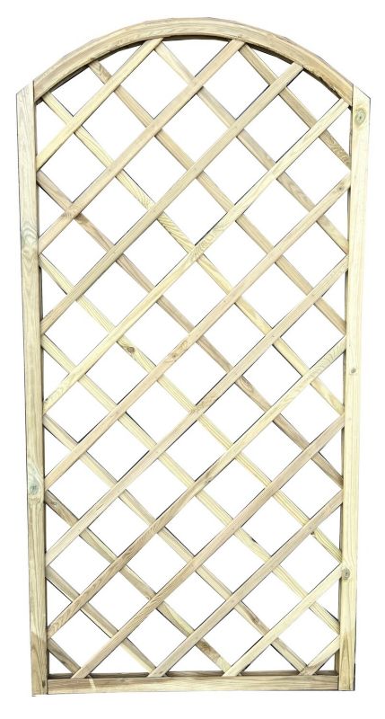 Kratka diagonalna łuk Roma 90x180/160 cm (oczko 12,5x12,5) 1szt.
