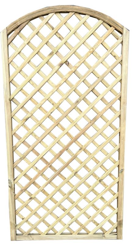 Kratka diagonalna łuk Roma 90x180/160 cm (oczko 6x6 cm) 1szt.