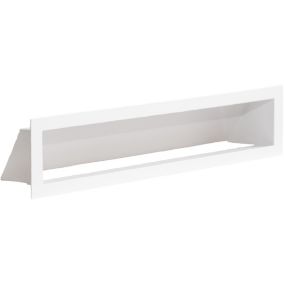 Kratka kominkowa NORDflam Aero 580 x 90 mm biała