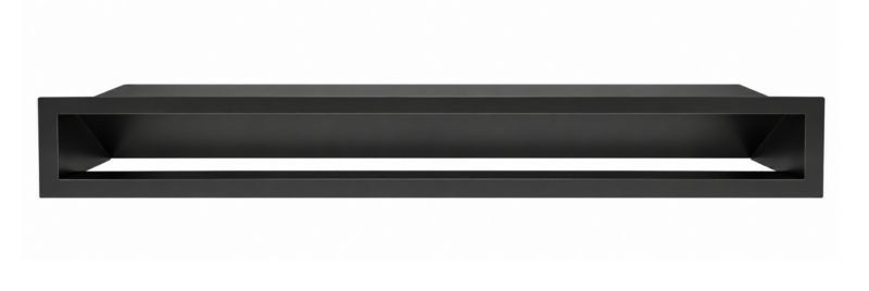 Kratka kominkowa NORDflam Aero 580 x 90 mm czarna