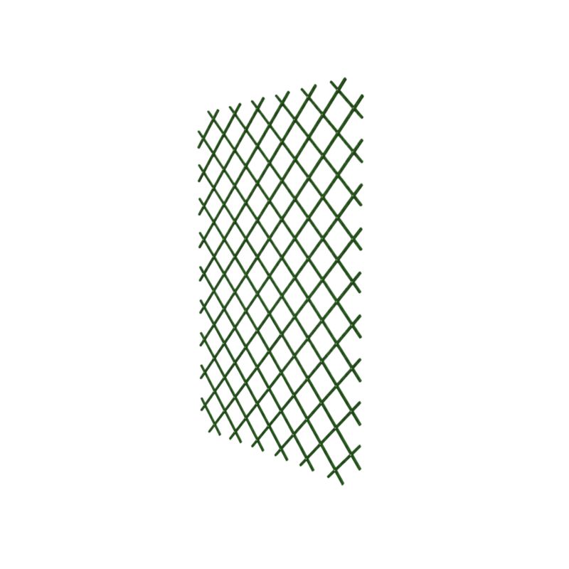 Kratka PVC rozkładana 100 x 200 cm zielona
