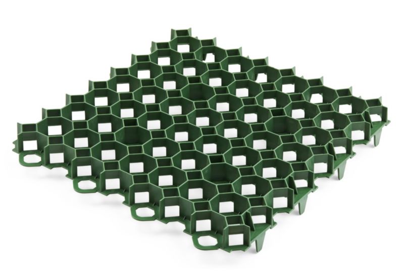 Kratka Trawnikowa ZIELONA Texas Parkingowa Podjazd 50x50 cm 10 szt.