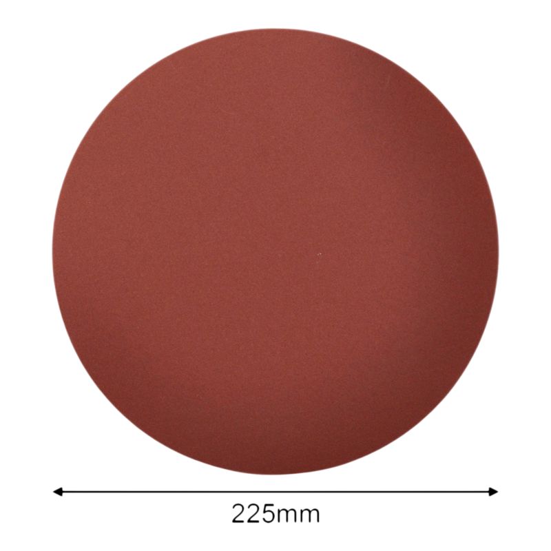 Krążek na rzep MacAllister z otworami 225 mm P240