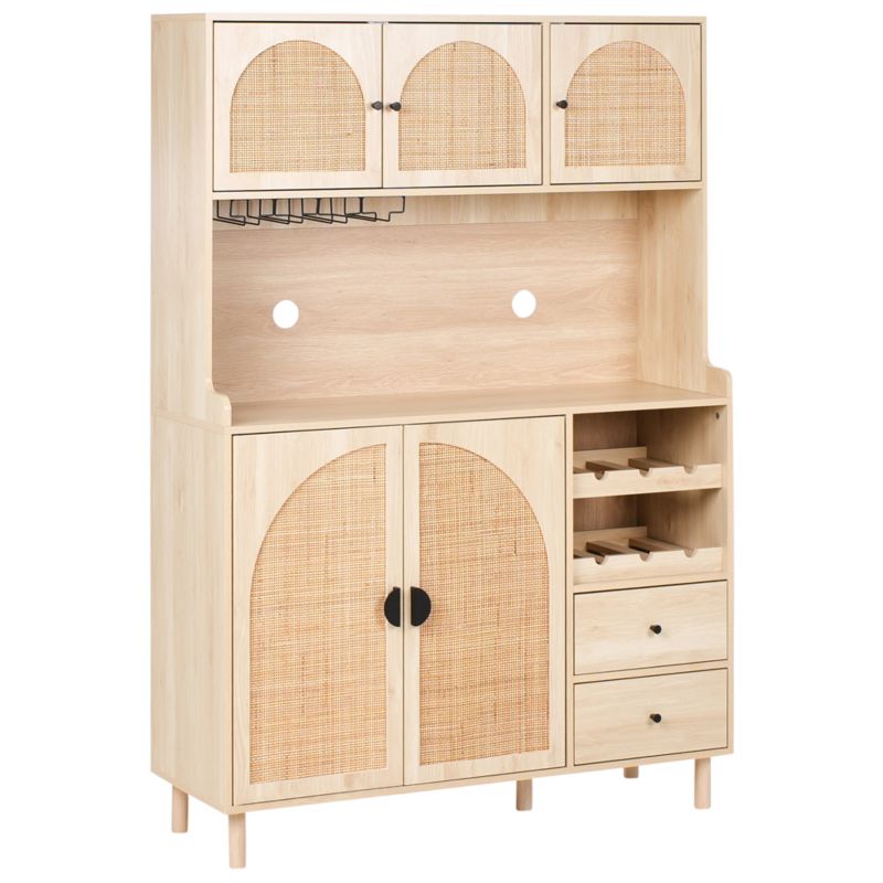 Kredens Campbellton 120 cm Jasnobrązowy 1 szt.