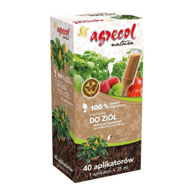 Kroplówka do ziół Agrecol 35 ml