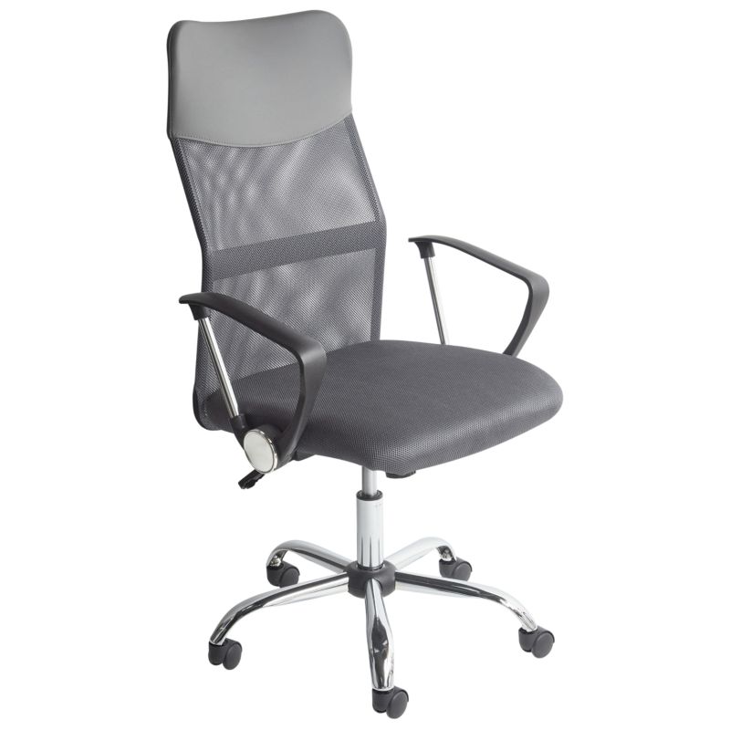 Krzesło biurowe Design Szary 1 szt.