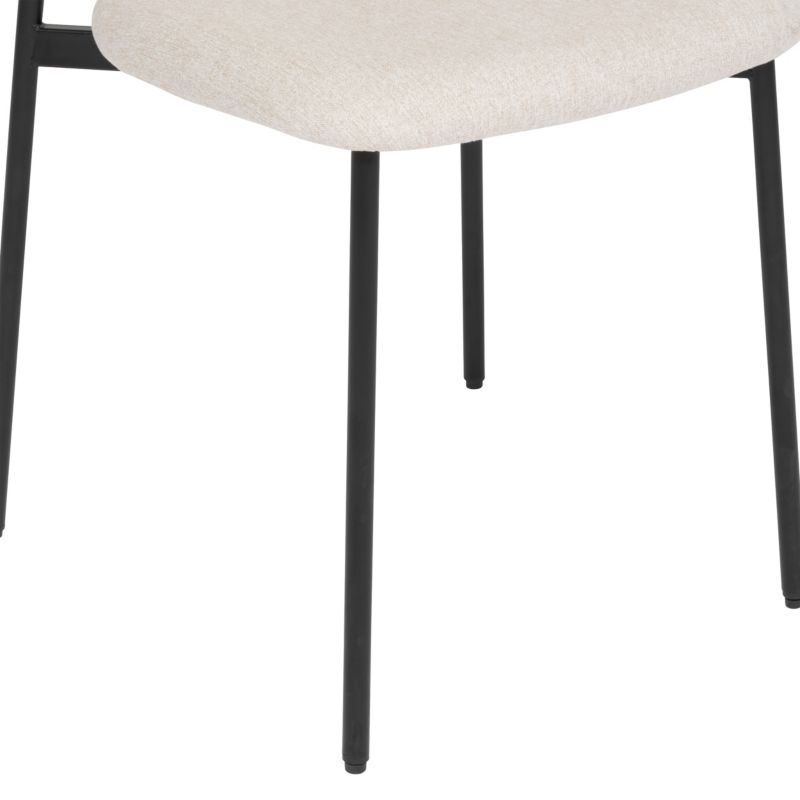 Krzesło do jadalni Jaisa Atmosphera brązowe 81 cm 1 szt.