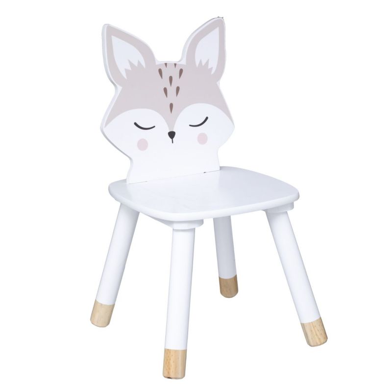 Krzesło dziecięce Fox Siedzisko Atmosphera białe 52,5 cm 1 szt.