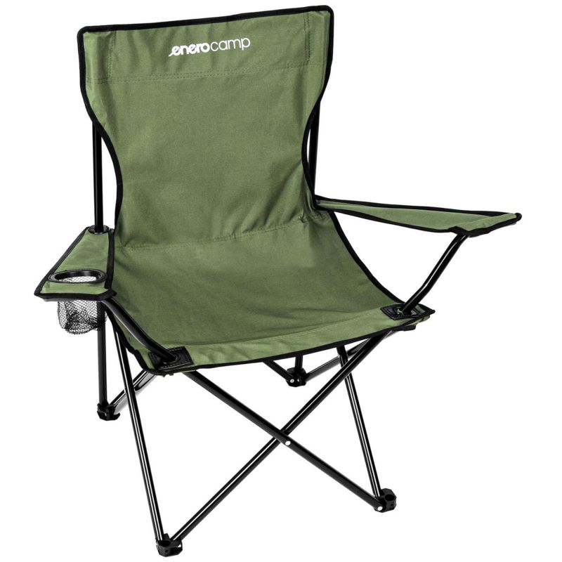 Krzesło Enero Camp turystyczne składane 50X50X80cm zielone 1szt
