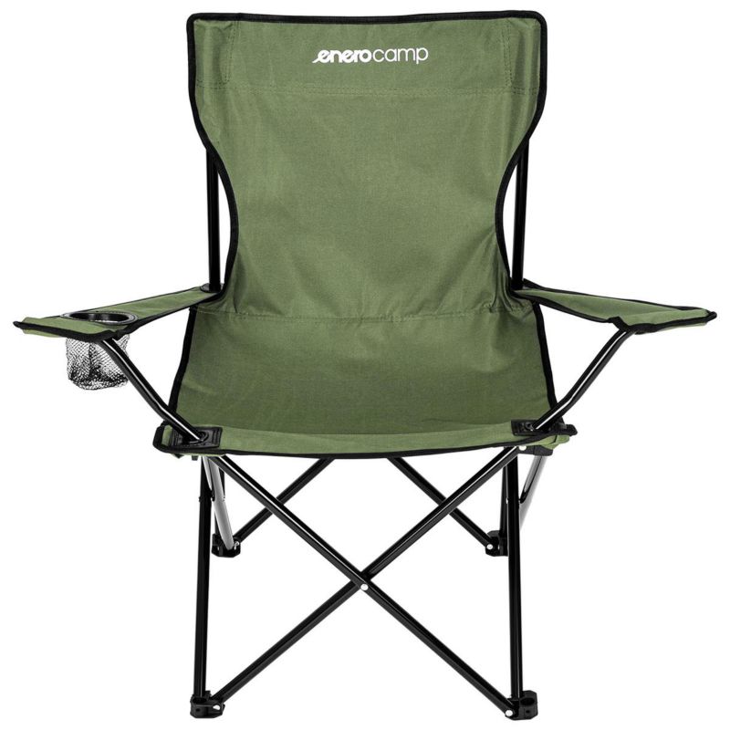 Krzesło Enero Camp turystyczne składane 50X50X80cm zielone 1szt