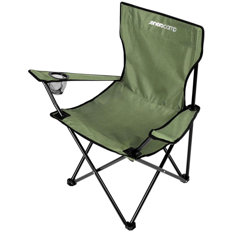 Krzesło Enero Camp turystyczne składane 50X50X80cm zielone 1szt