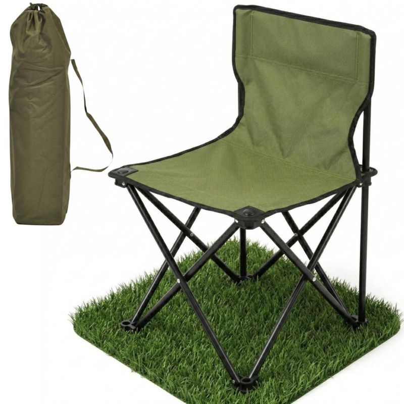 Krzesło Enero Camp  turystyczne składane zielone 30X30X25/47cm 1szt