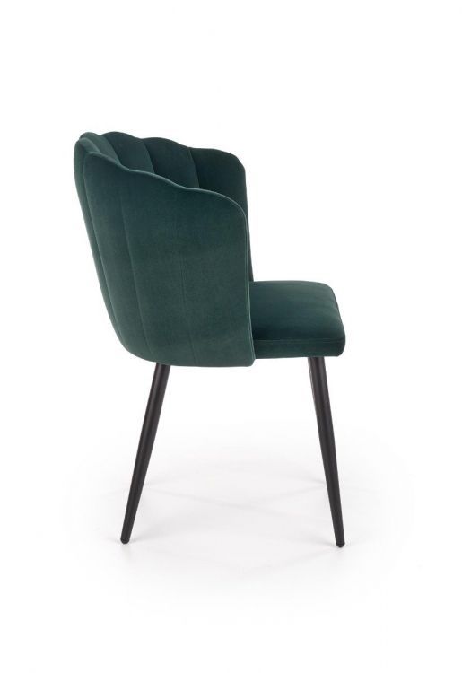 Krzesło Halmar K386 VELVET ciemno zielone 1 szt