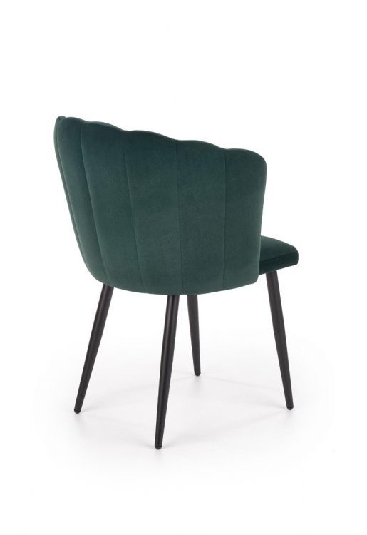 Krzesło Halmar K386 VELVET ciemno zielone 1 szt