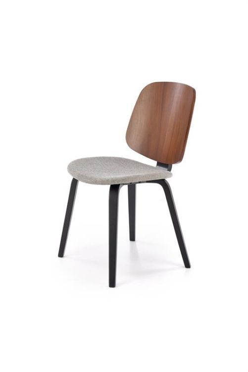 Krzesło Halmar K563 czarne/orzech 1 szt